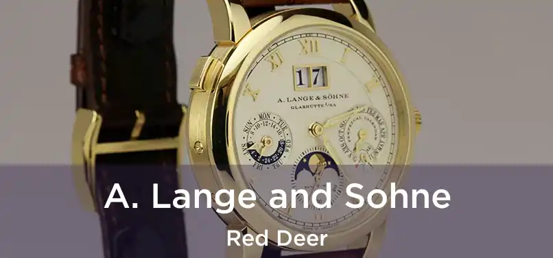  A. Lange and Sohne Red Deer